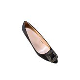 Diamante Embellished Satin High Heel Pumps - 10cm